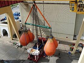 Kombinierte Lasten: Festgewichte und Wasserprüfgewichte